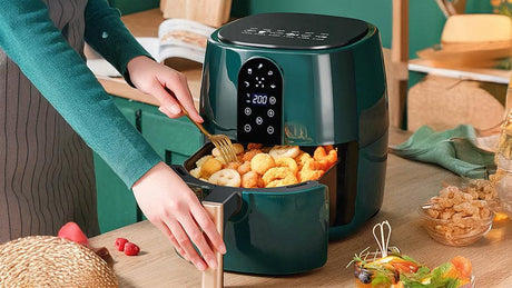 affordable Buy HOCC Digital Air Fryer in Dubai - UAE | Cheap Prices Buy cheap and affordable sofas, chairs, lights, lamps, and home decor items online at factory wholesale prices in Dubai, Sharjah, Abu Dhabi, and across the UAE.