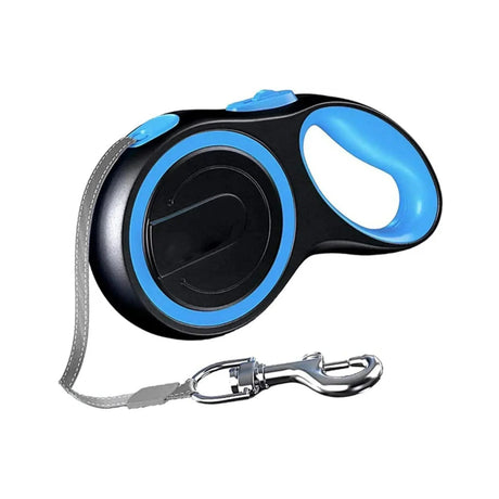 HOCC Retractable Dog Leash 5M with Anti-Slip Handle (Blue) - Buy Online in UAE