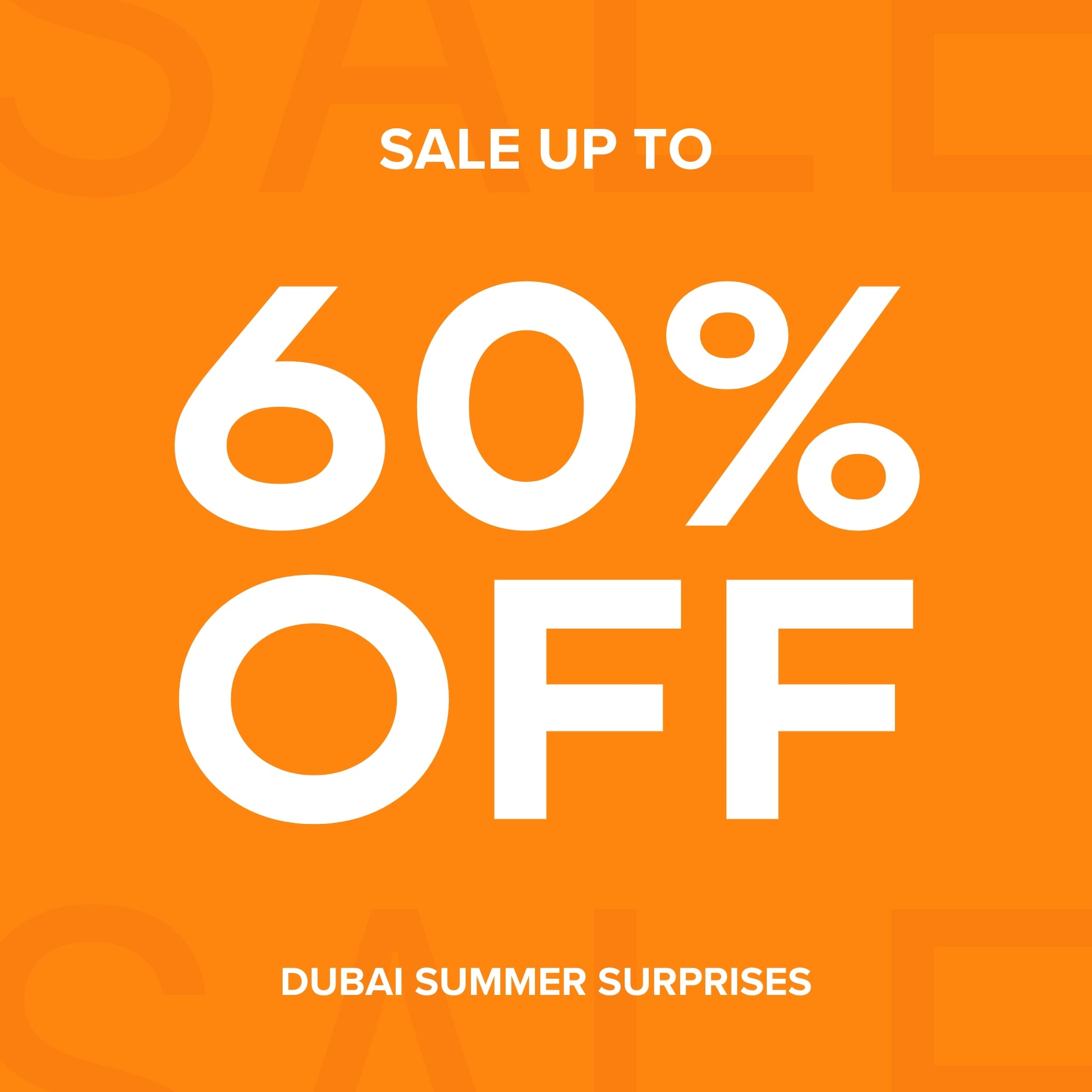 Hocc Dubai Summer surprises sale