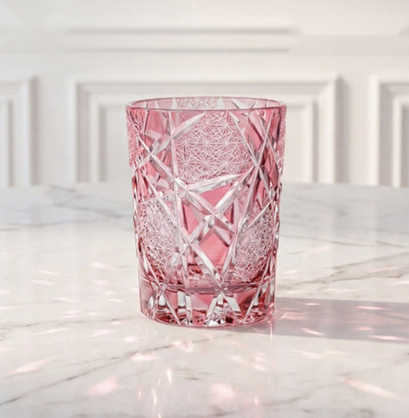 Buy LUXMOOD Gold Flash Cut Crystal Glass 270ml Online in Dubai, Abu Dhabi, UAE