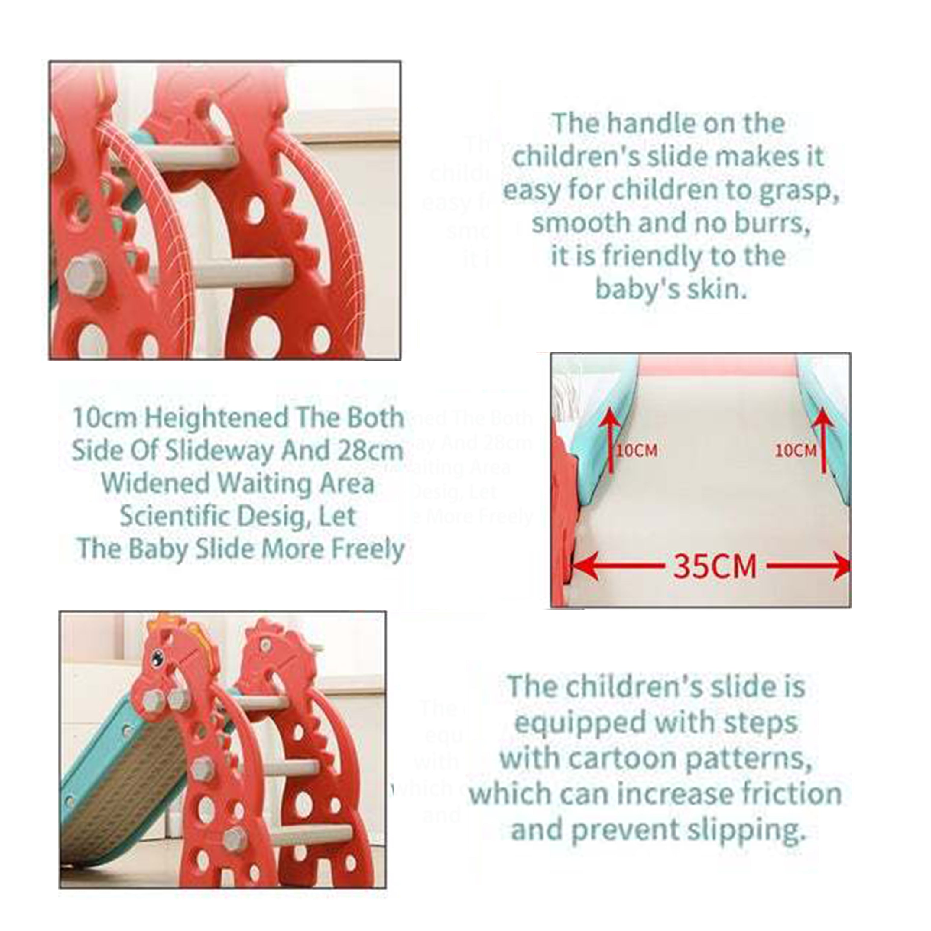 HOCC's Foldable Safety Single Slide For Children - HOCC