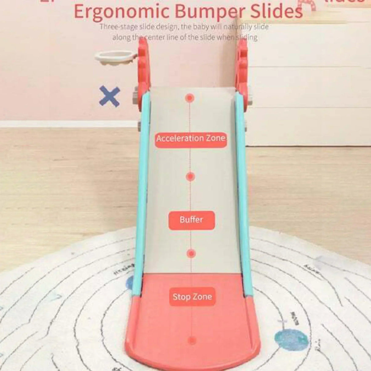 Buy Affordable HOCC's Foldable Safety Single Slide For Children in Dubai - UAE | Cheap Price