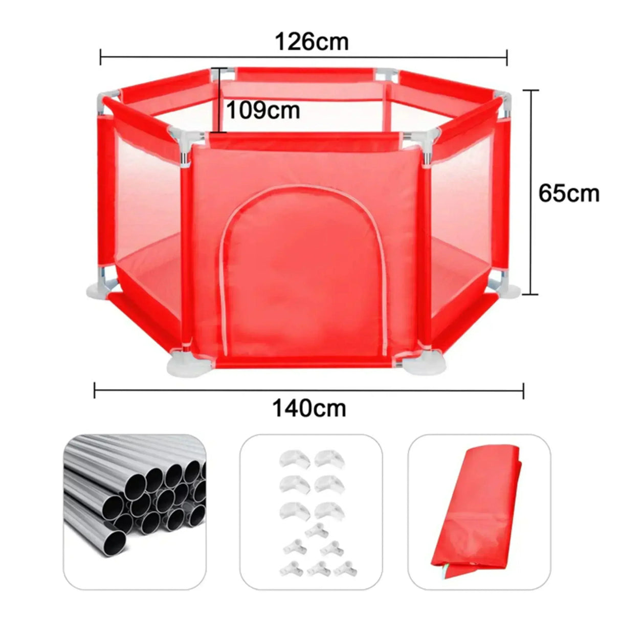 Buy Affordable Durable Baby Fence Plastic without ocean ball in Dubai - UAE | Cheap Price