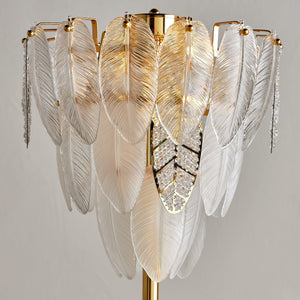 Buy Affordable Vintage Charm Feather Crystal Floor Lamp in Dubai - UAE | Cheap Price