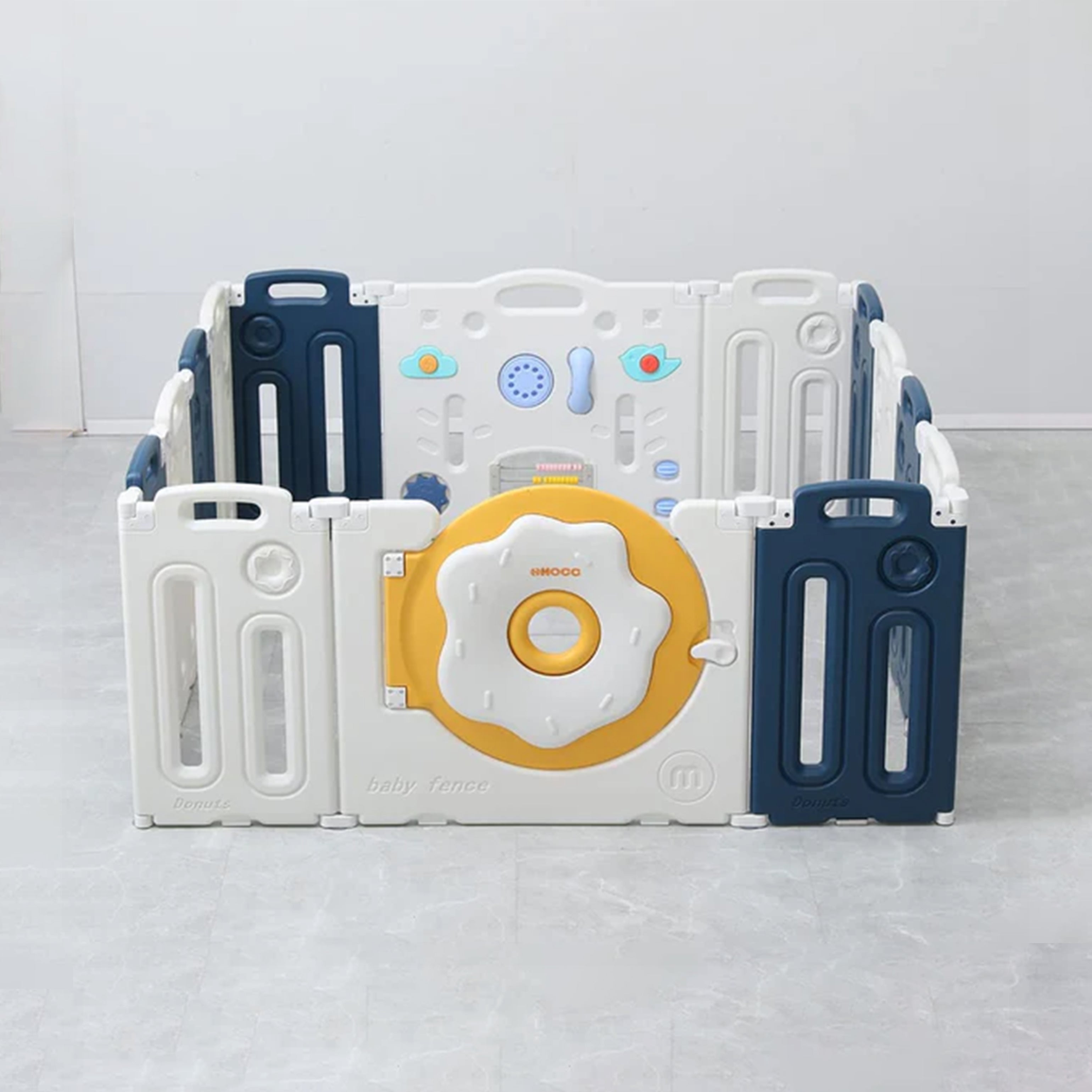 14 panel Foldable Donut playpen for Child safety - HOCC