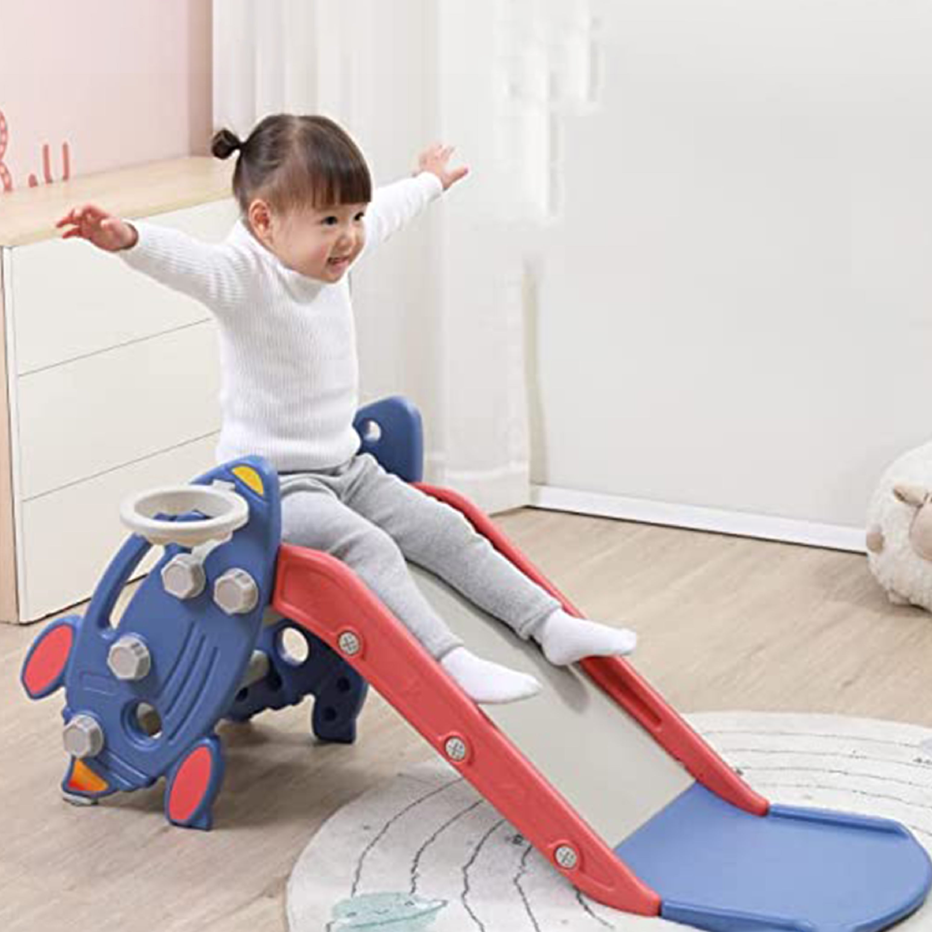 HOCC's Foldable Safety Single Slide For Children - HOCC