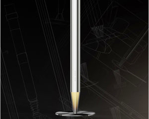 3004 V900L Floor-Standing Aroma Diffuser – Frosted Silver – pencil-shaped design