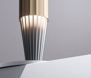 3004 V911M Floor-Standing Aroma Diffuser – Frosted Gold – ambient light