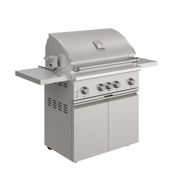 Buy 36 inch 4 burners Built in Liquid Propane Grill on cart with Sear/Rear Infrared Burner & Rotisserie Online in Dubai, Abu Dhabi, UAE