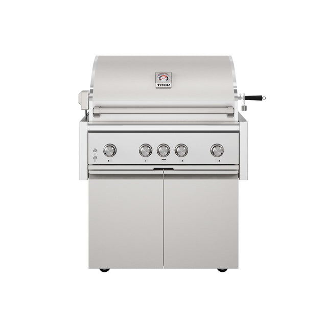 Buy 36 inch 4 burners Built in Liquid Propane Grill on cart with Sear/Rear Infrared Burner & Rotisserie Online in Dubai, Abu Dhabi, UAE