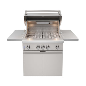 Buy 36 inch 4 burners Built in Liquid Propane Grill on cart with Sear/Rear Infrared Burner & Rotisserie Online in Dubai, Abu Dhabi, UAE