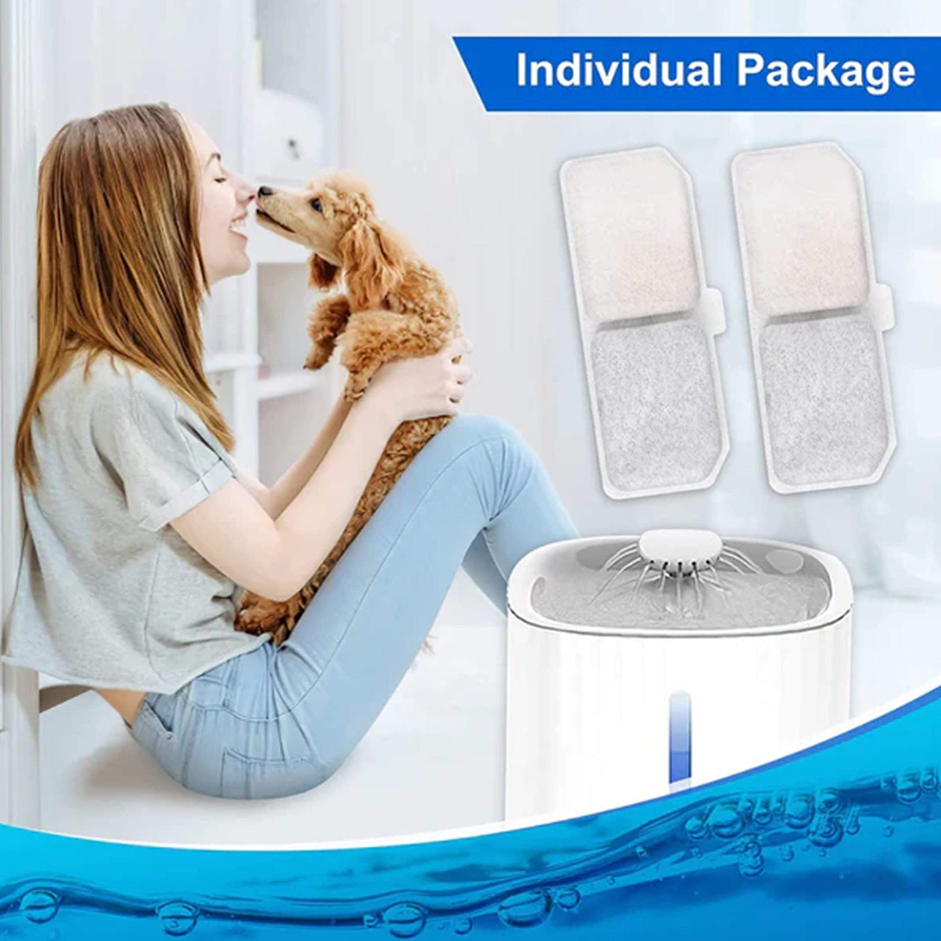 Cat Water Fountain Filters compatible with 3L - HOCC