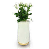 2 in 1 Table Lamp & Flower Vase - Line Design - HOCC