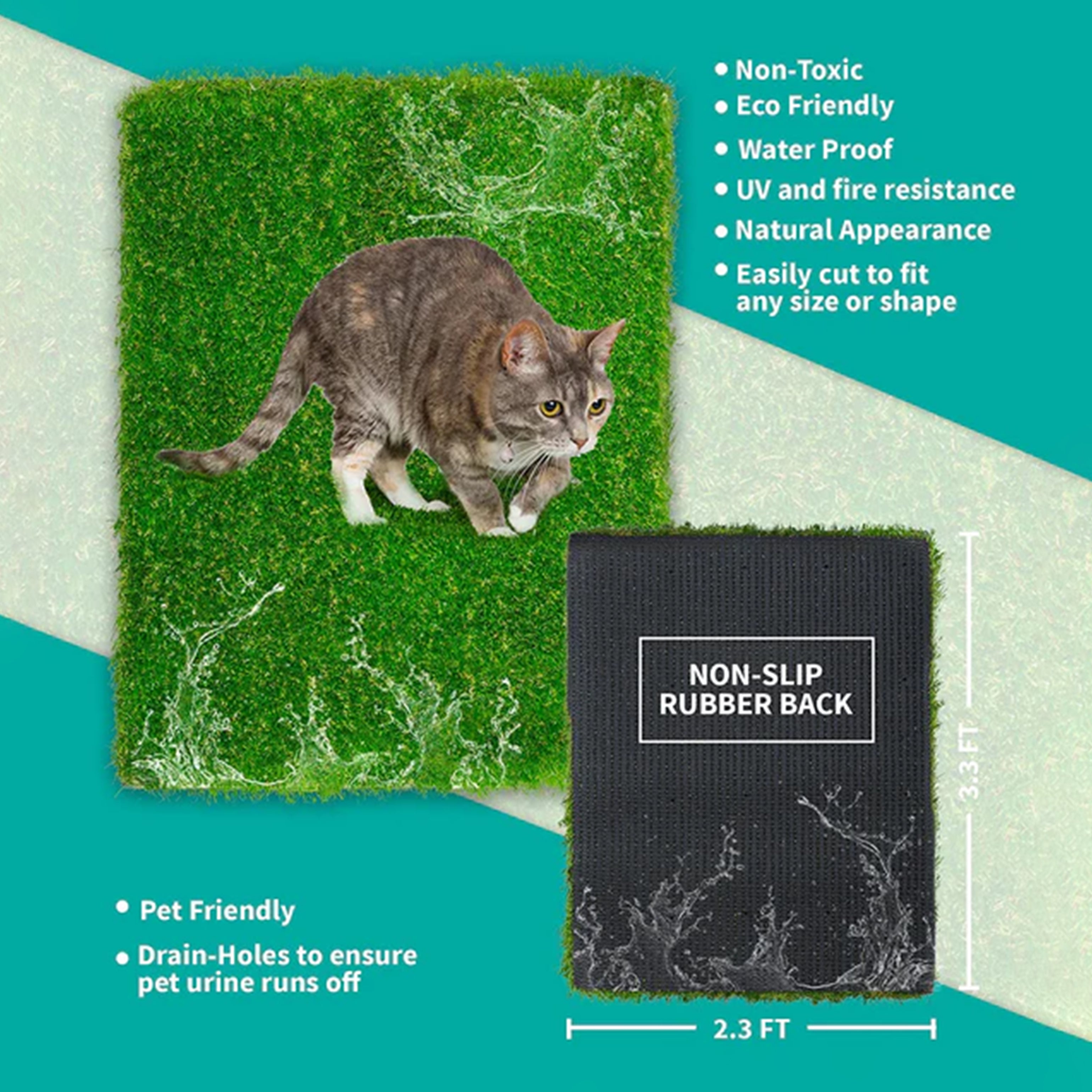 Artificial Grass for Dogs Pee Pads - HOCC