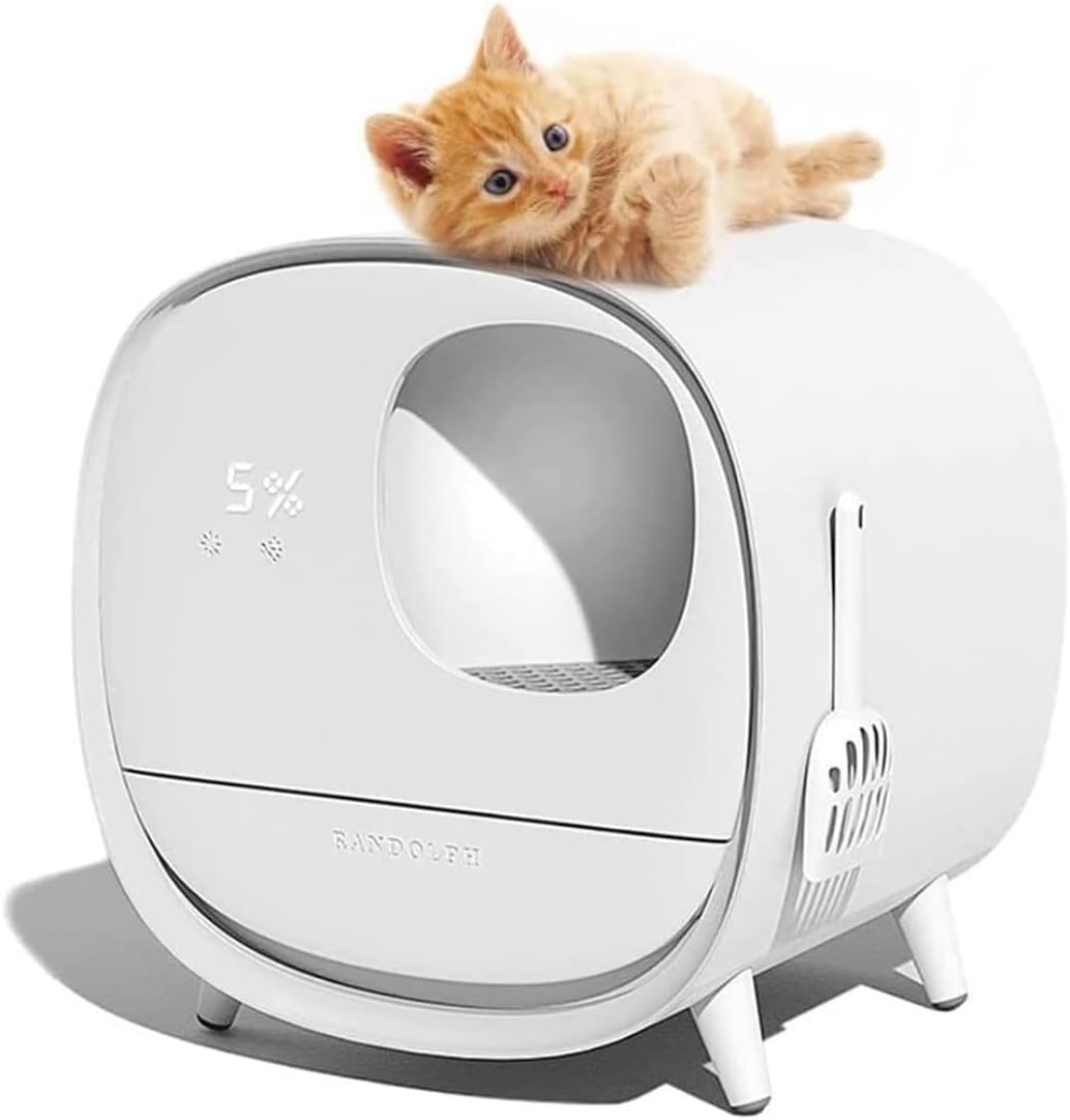 Smart Cat Litter Box- Smart Cat Litter Box in Dubai - HOCC Dubai - Baby playground outdoor - Shop baby product - Shop Pet product - shop home decor and lighting in Dubai - HOCC Dubai - Baby playground outddoor - Shop baby product - Shop in Dubai - HOCC Du