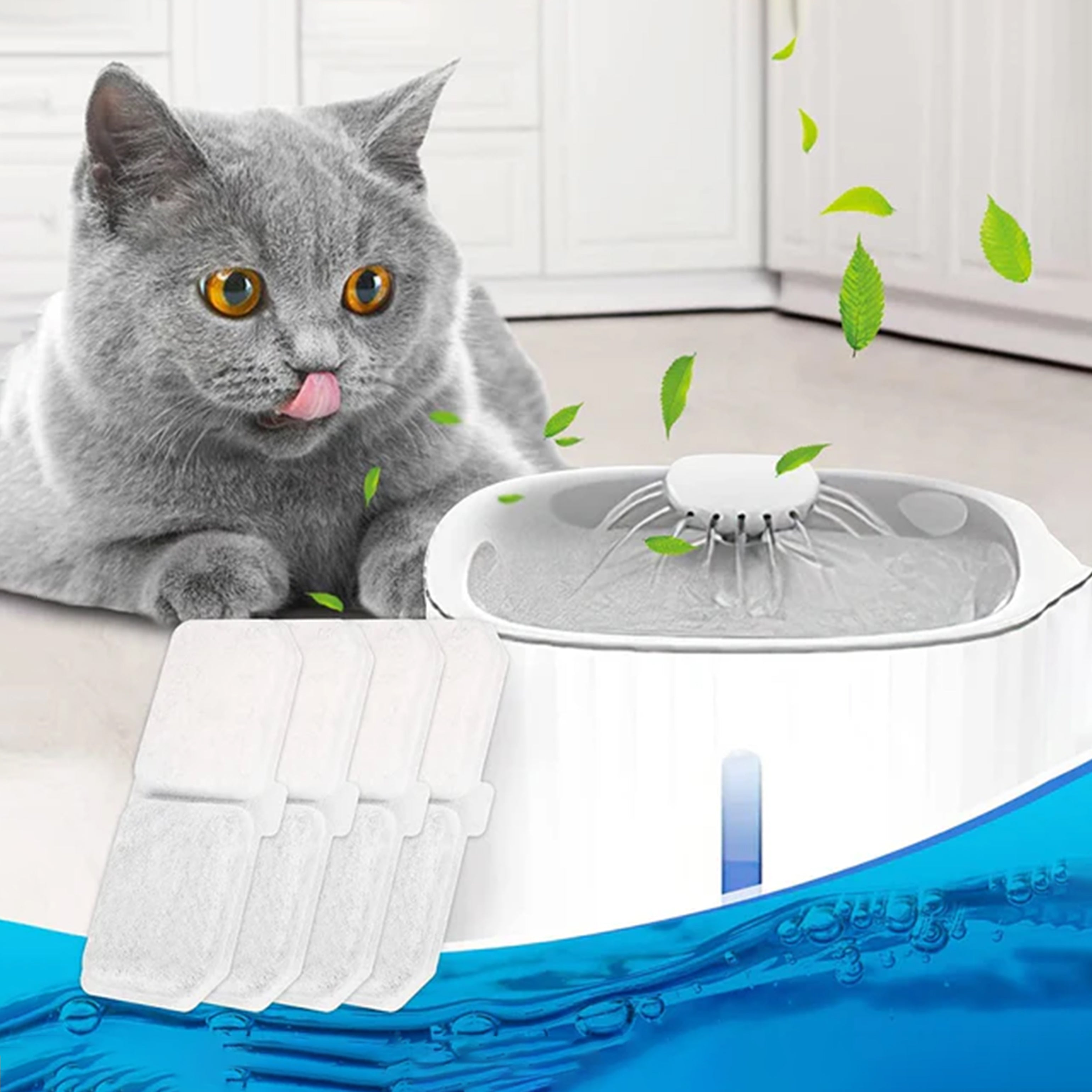 Cat Water Fountain Filters compatible with 3L - HOCC