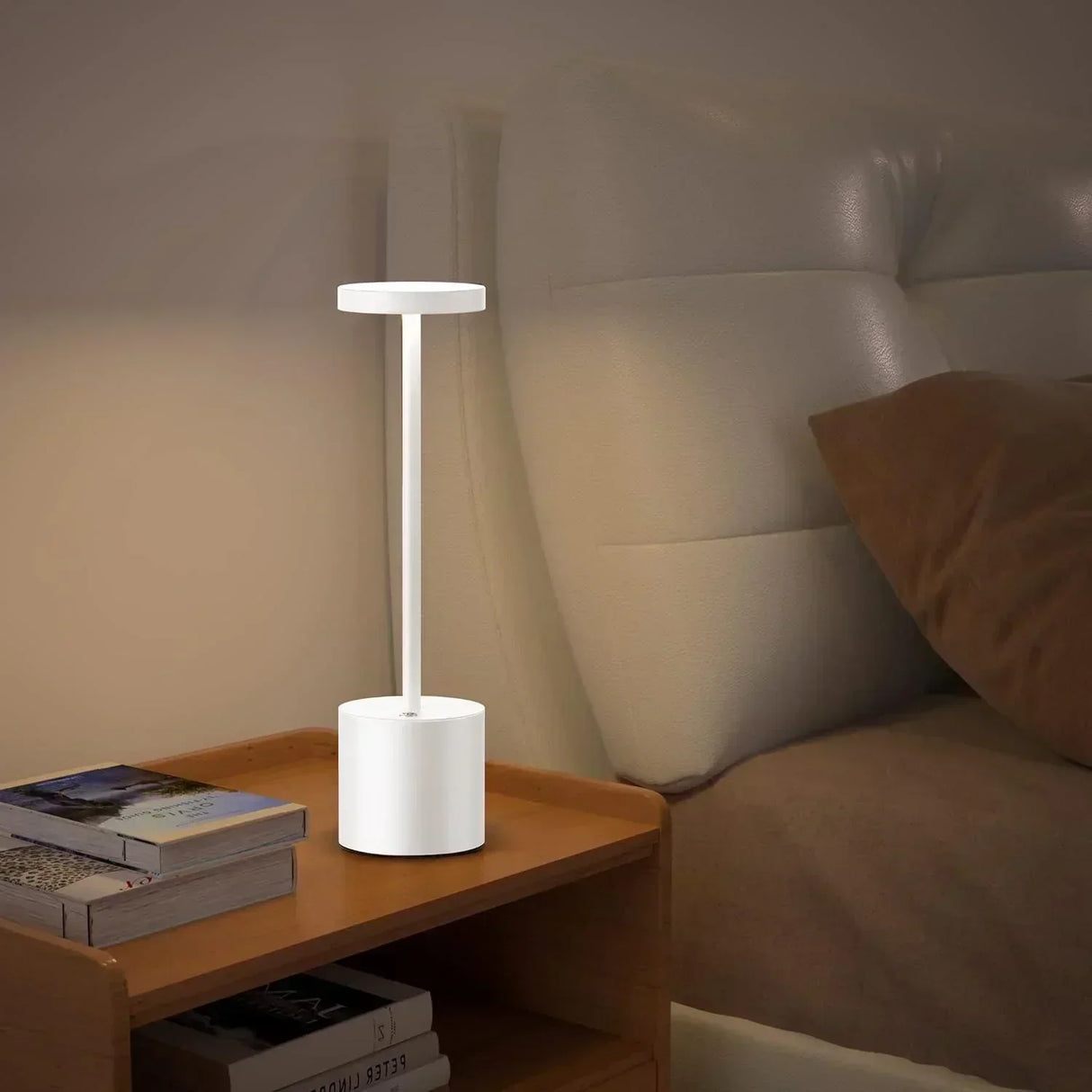 Touch Sensor Table Lamp White - HOCC