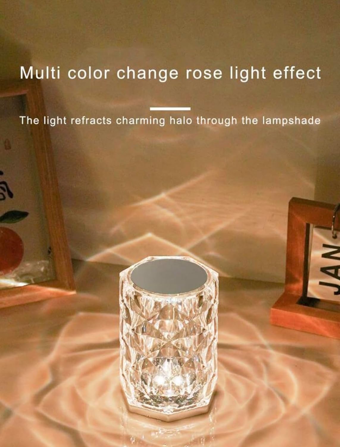 Crystal Touch Table Lamp LED Night Light - HOCC