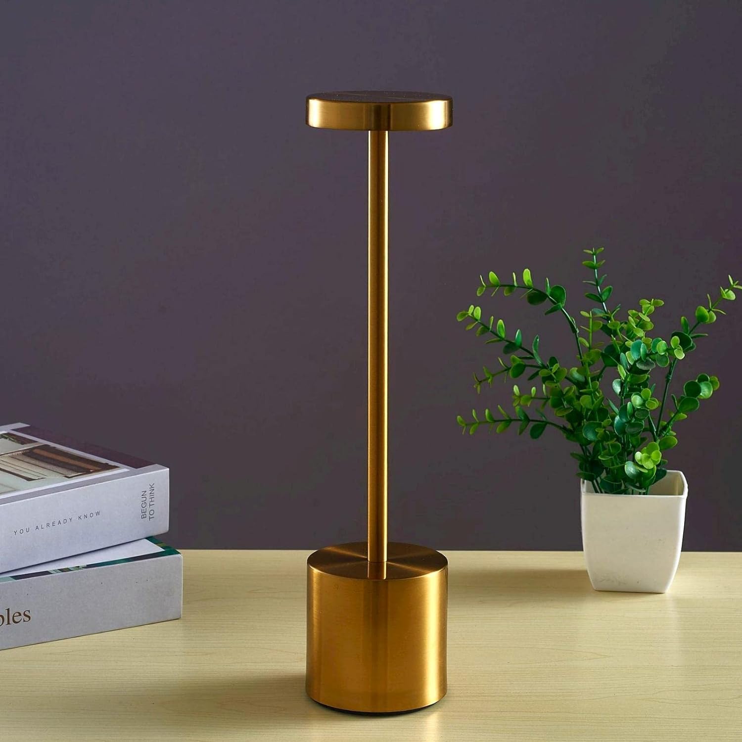 Touch Sensor Table Lamp Gold - HOCC