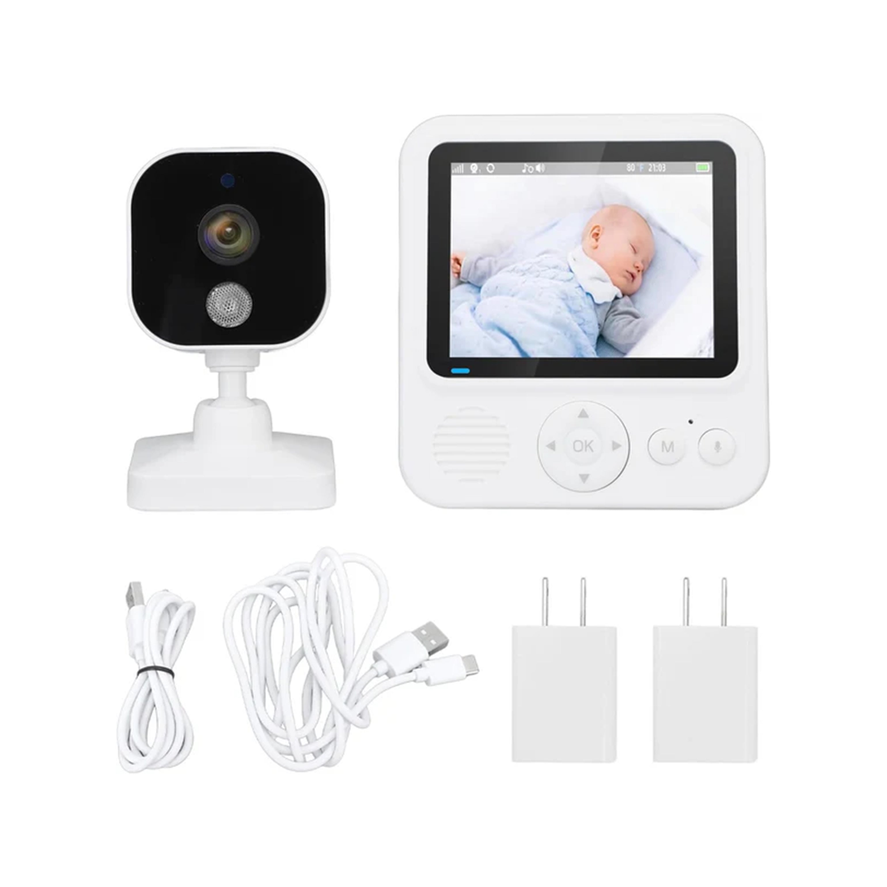 Baby Monitor with 2.8 HD Screen - HOCC