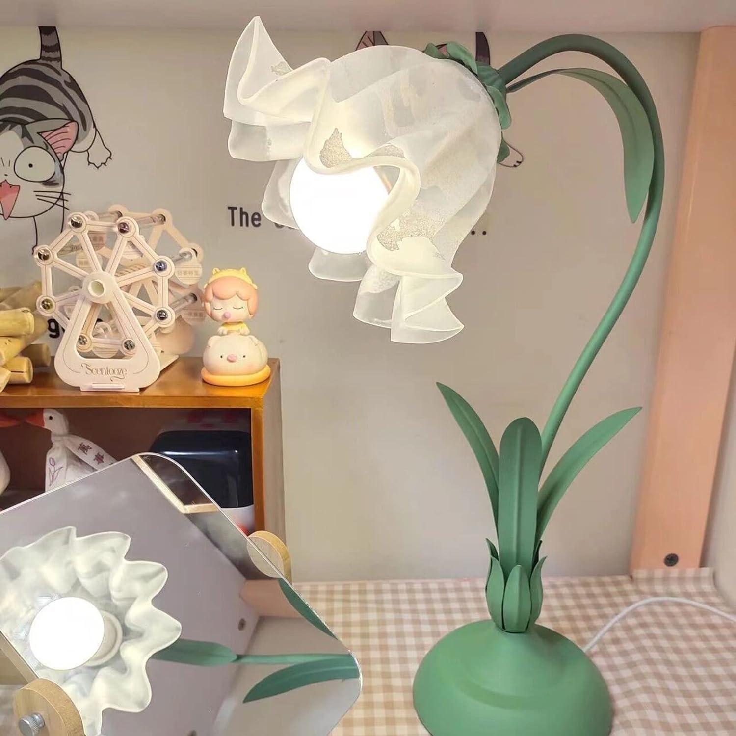 Minimalistic Flower Lamp Control with Switch - HOCC