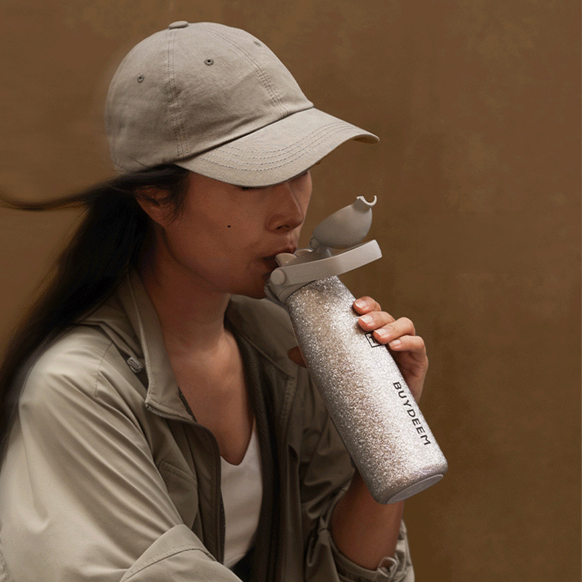 BUYDEEM Planet Pure Titanium Insulated Bottle