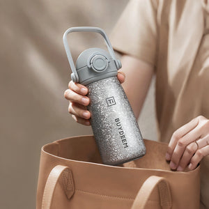 BUYDEEM Planet Pure Titanium Insulated Bottle