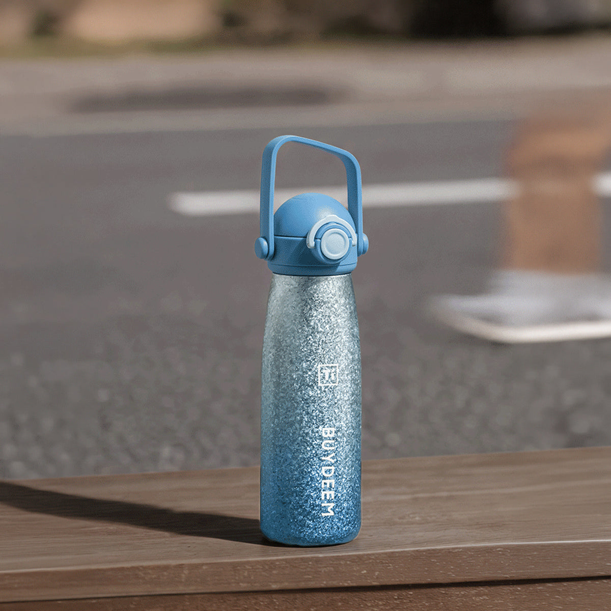 BUYDEEM Planet Pure Titanium Insulated Bottle