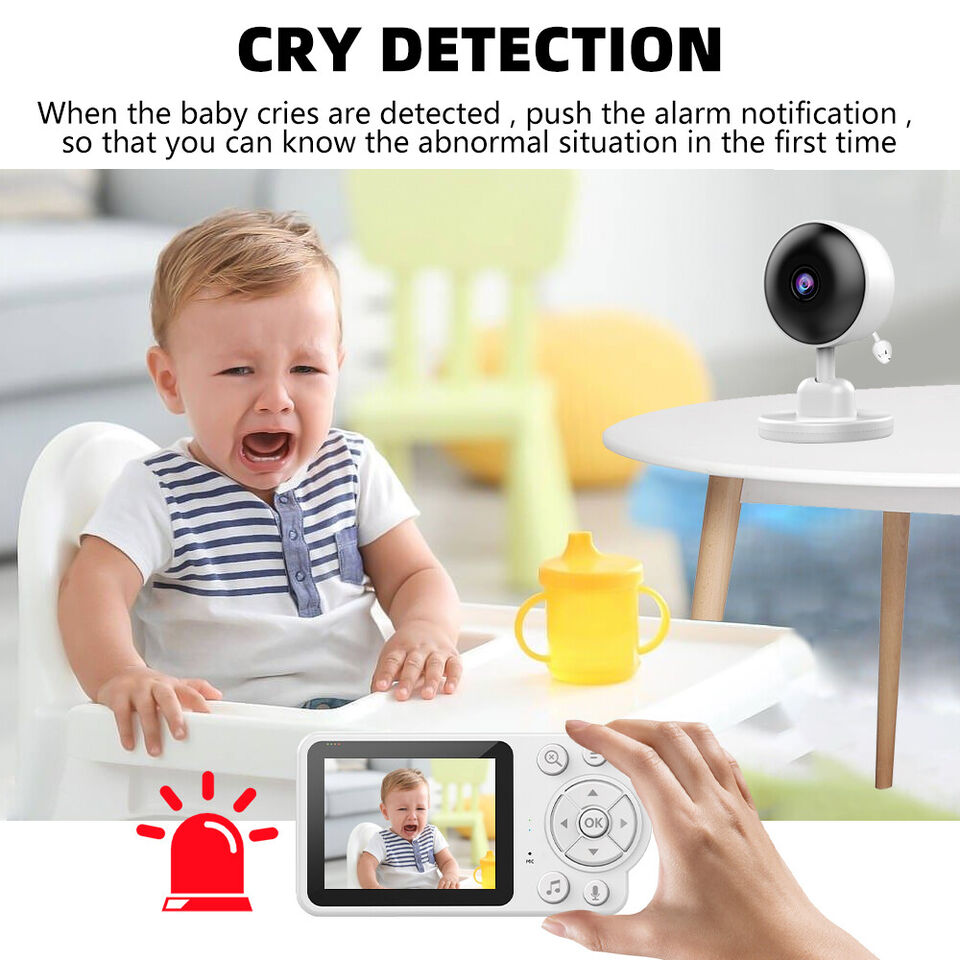 Wireless Audio and Video Baby Monitor Security Camera with 2.8" Display Night Vision - Buy Wireless Audio and Video Baby Monitor Security Camera with 2.8" Display Night Vision in Dubai - HOCC Dubai - Baby playground outdoor - Shop baby product - Shop Pet 