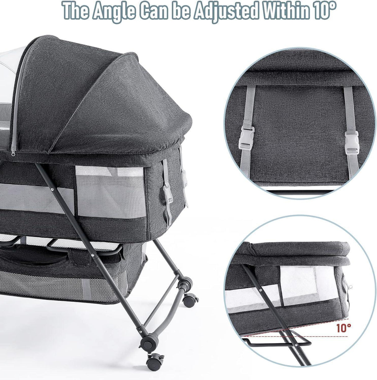 Buy in Portable Baby Bassinet Cradle Online in UAE – HOCC