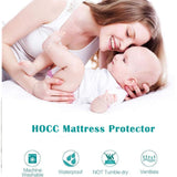HOCC Premium Waterproof Mattress Protector with Patterns
