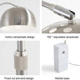 Floor Lamp with Metal Base