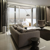 Floor Lamp with Metal Base