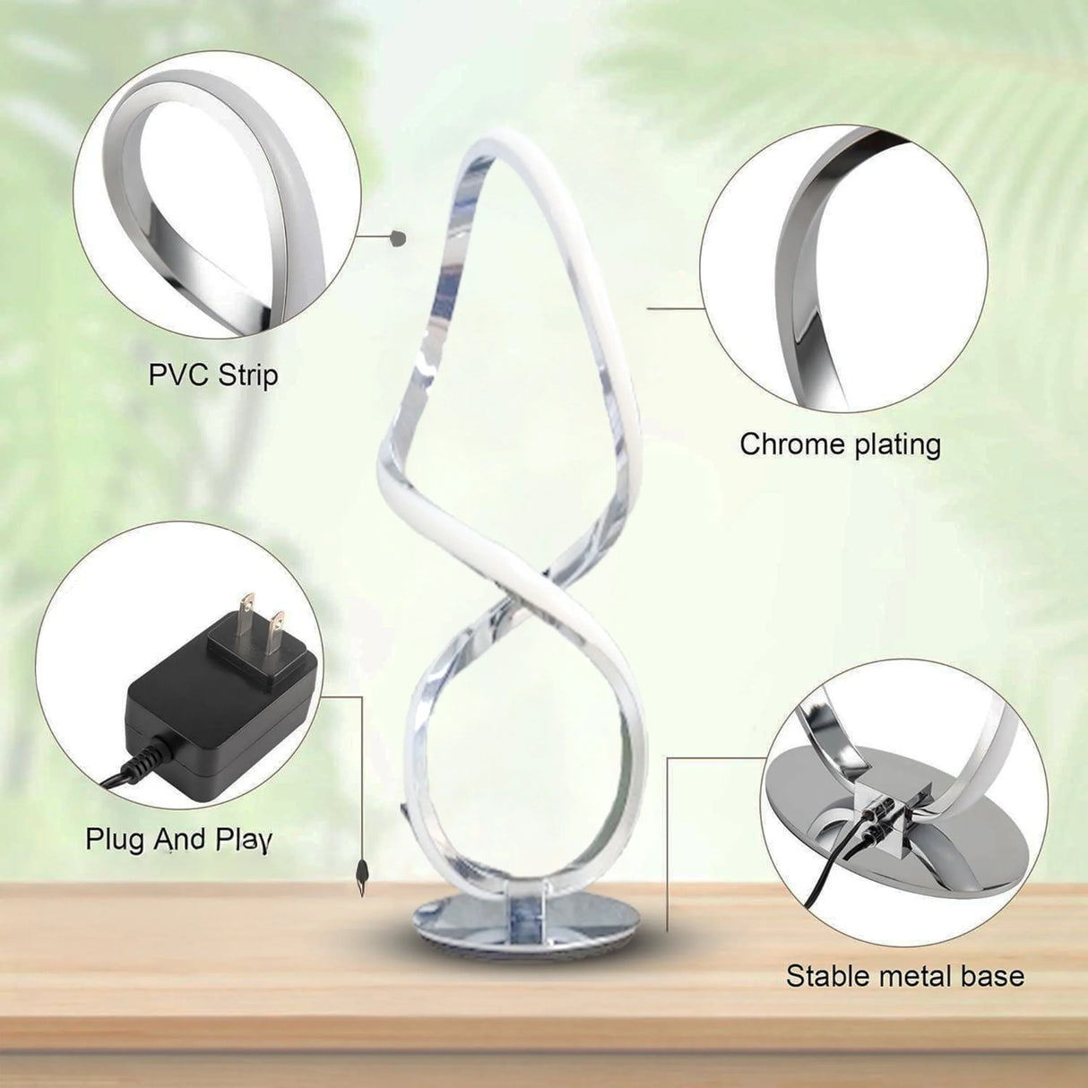 Modern LED Bedside Lamp - HOCC