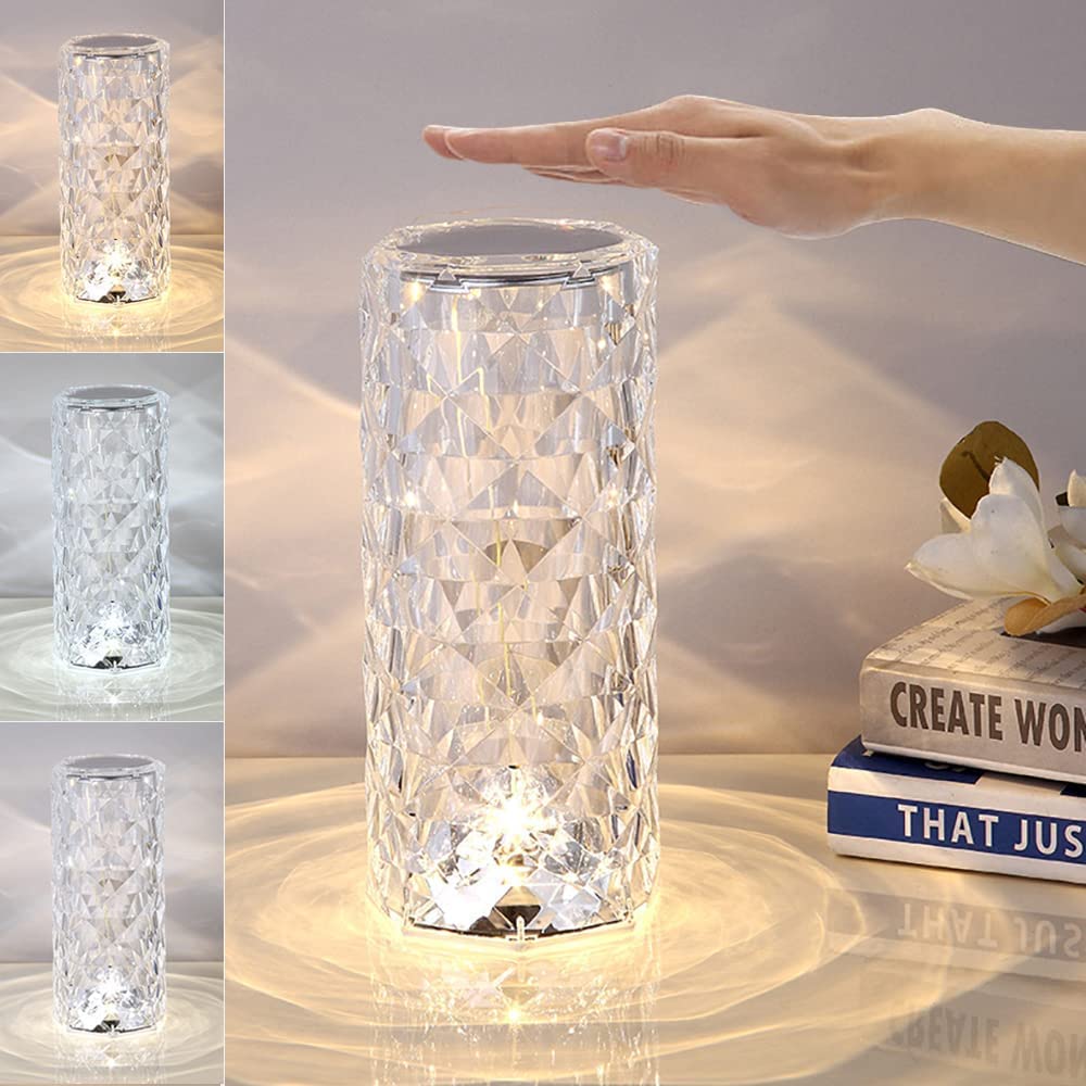 Rose Crystal Diamond Table Lamps - HOCC