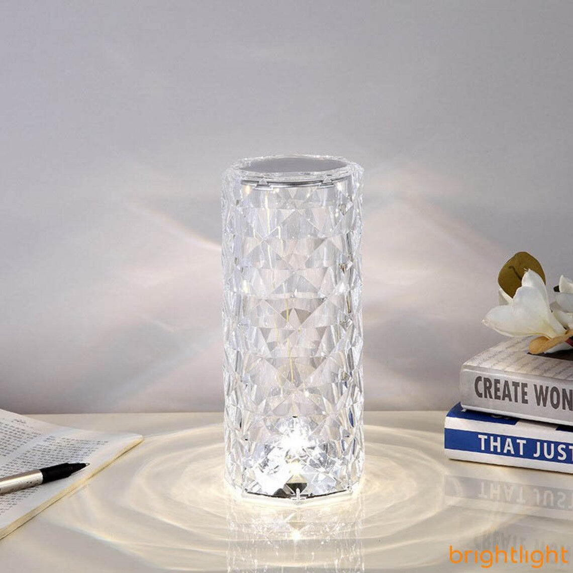 Rose Crystal Diamond Table Lamps - HOCC