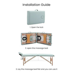 Buy Affordable Portable Two Foldable Professional Massage Bed in Dubai - UAE | Cheap Price