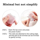 Buy Affordable Professional Electric Nail Clipper Pink in Dubai - UAE | Cheap Price