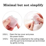 Professional Electric Nail Clipper Pink