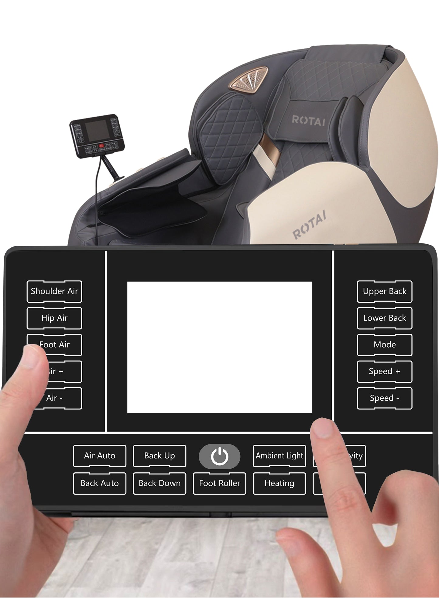 Hoyogen's Force Multi function 4D Massage Chair with 5 year Warranty