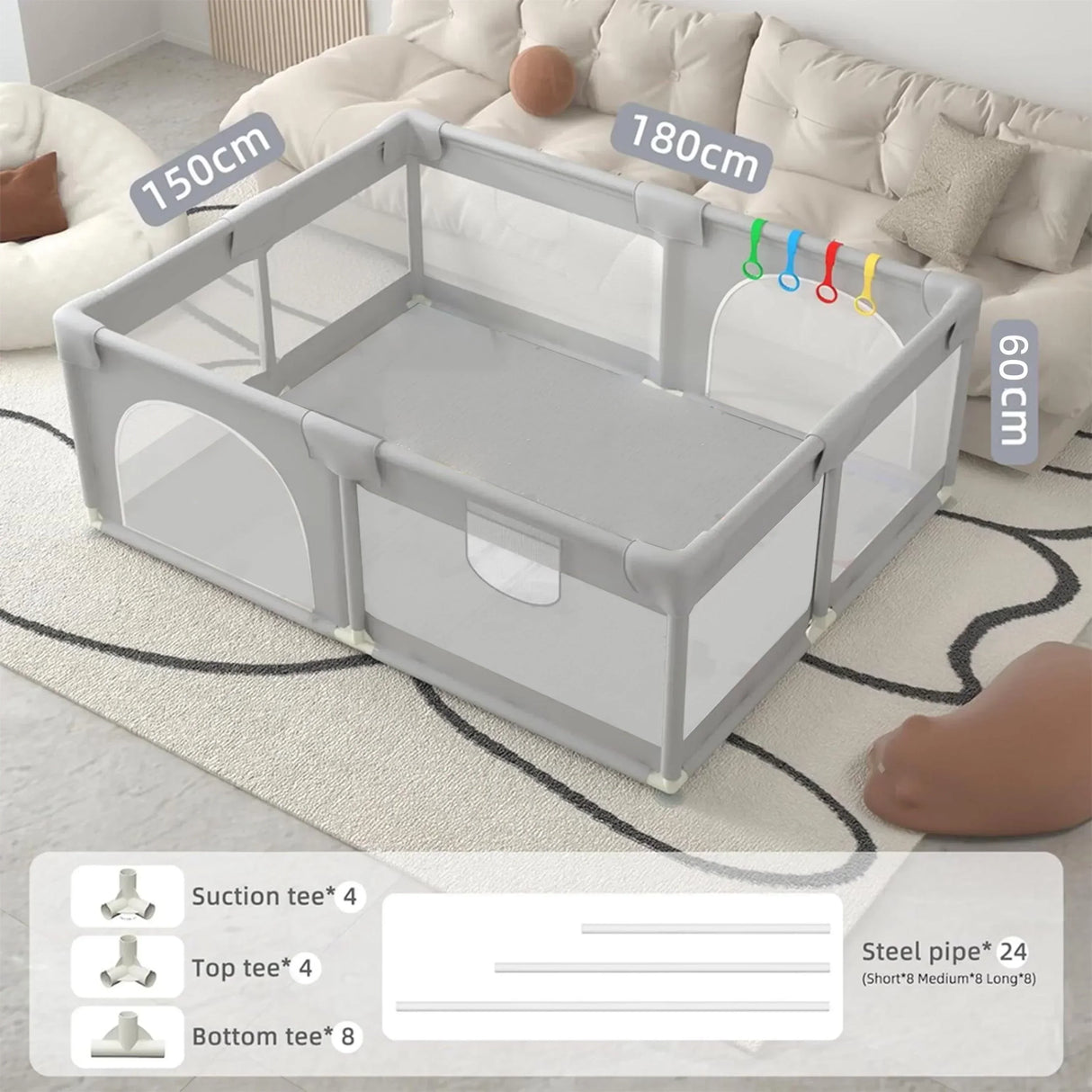 Buy Affordable Toddler Playpen with Balls in Dubai - UAE | Cheap Price