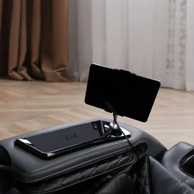 Buy Affordable Advanced AI Robotic Massage Chair (Space Black) in Dubai - UAE | Cheap Price Buy cheap and affordable sofas, chairs, lights, lamps, and home decor items online at factory wholesale prices in Dubai, Sharjah, Abu Dhabi, and across the UAE.