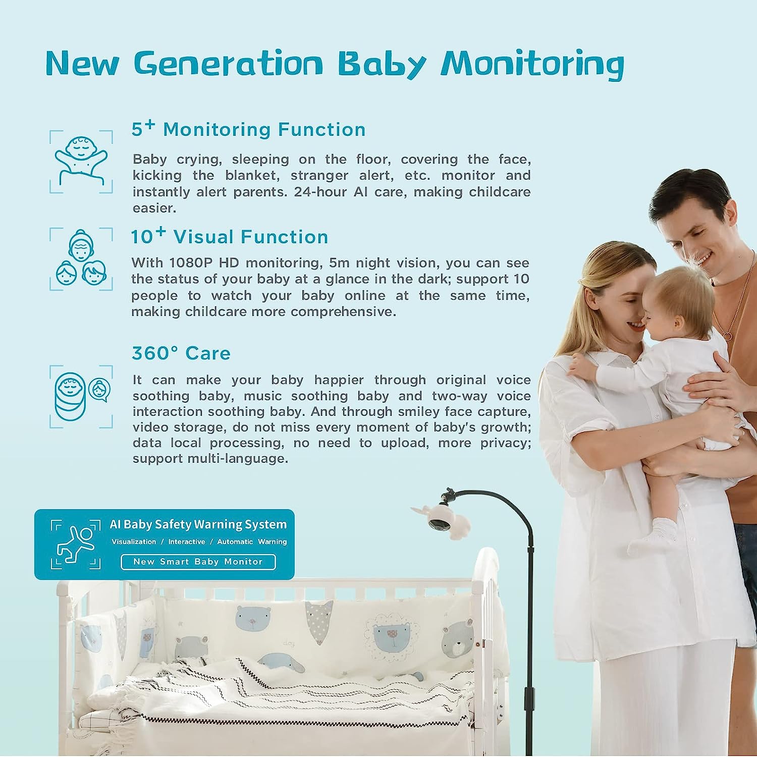 Mother care clearance baby monitor