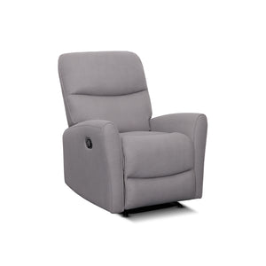 Grace Single Seater Manual Recliner - Grey