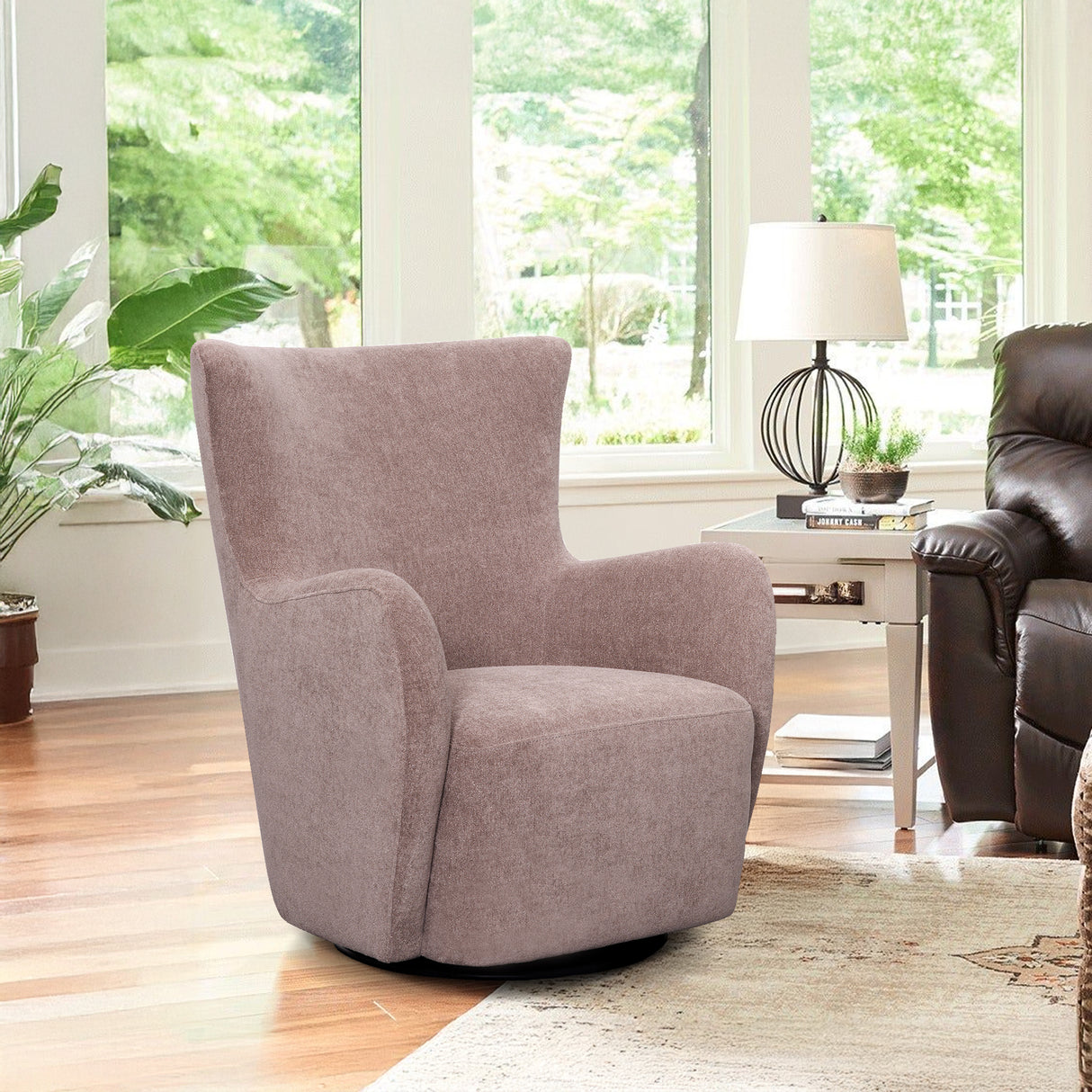 George Swivel and Glider chair - Ash