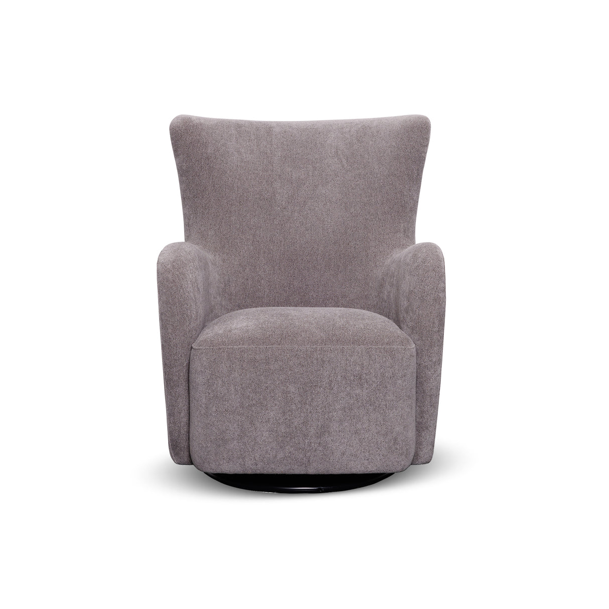 George Swivel and Glider Chair - Pewter