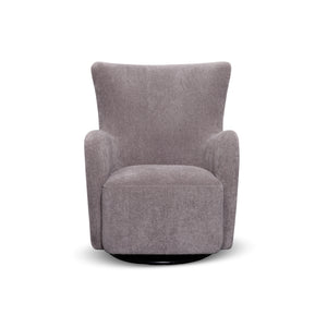 George Swivel and Glider Chair - Pewter