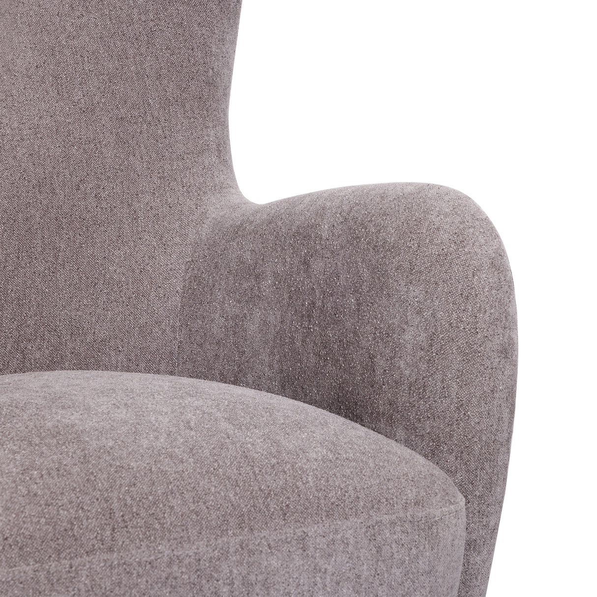 George Swivel and Glider Chair - Pewter