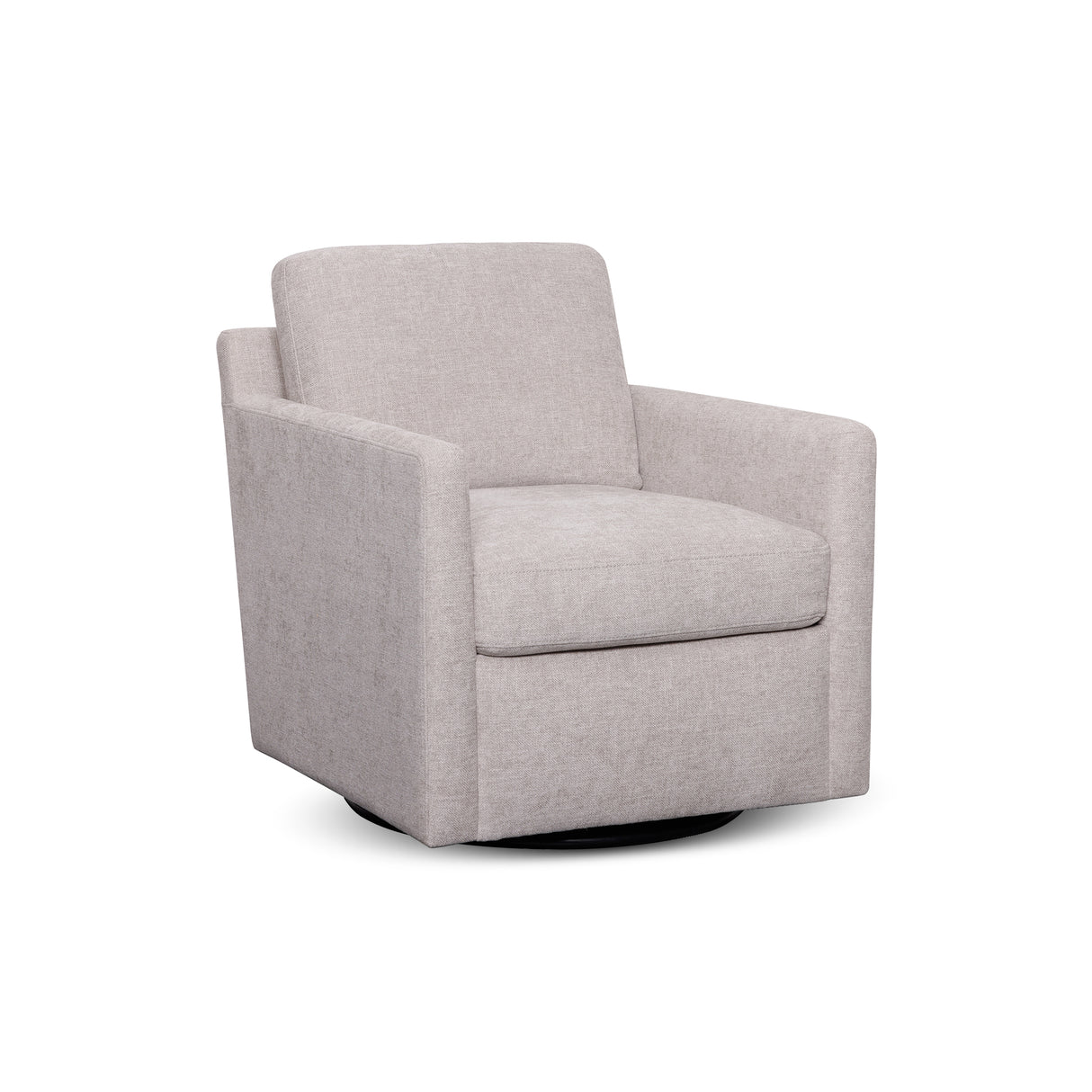 Harris Swivel Chair - Stone