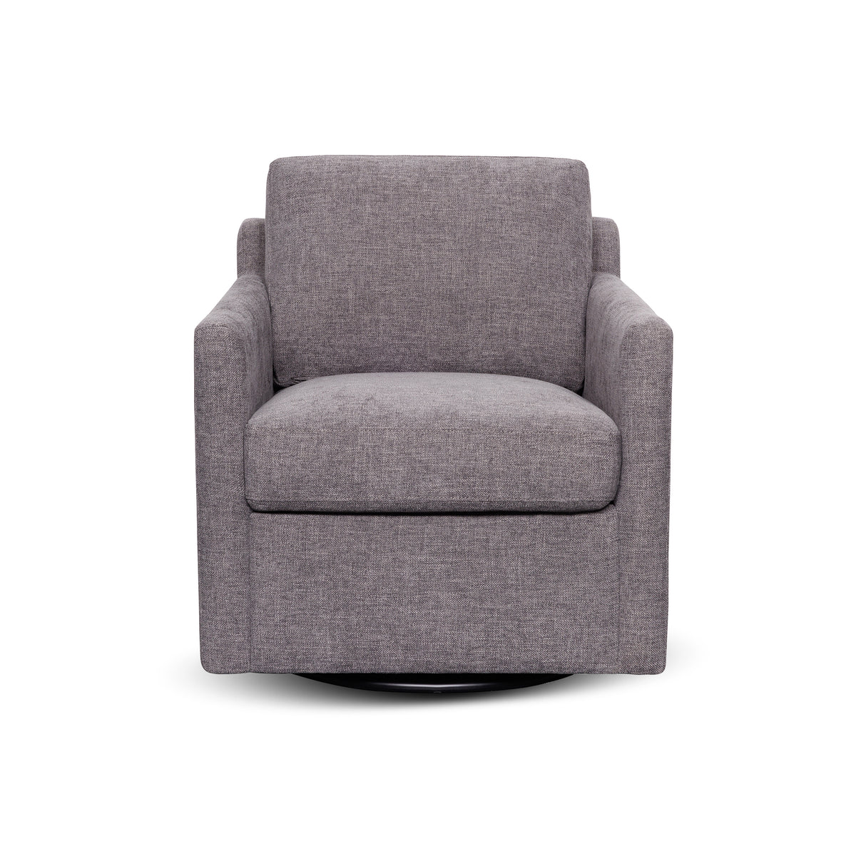Harris Swivel Chair - Pewter